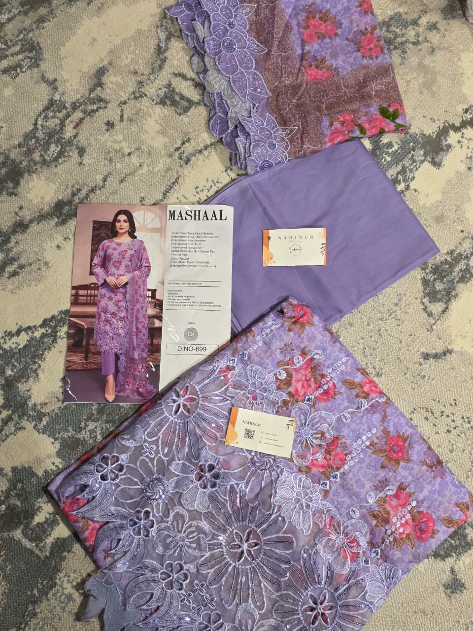 **SOLD OUT** Mashaal Purple 699
